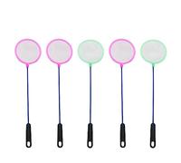 RLECS Lot de 5 filets de pêche pour aquarium, 10 cm de diamètre, couleur aléatoire, filtre Artemia, crevettes, filet dense pour œufs d'artémia, poissons nouveau-nés