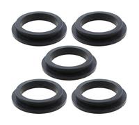 RLECS Lot de 5 joints d'étanchéité noirs en forme de L de 56 mm de diamètre extérieur pour moteur de pompe à filtre à sable 11412