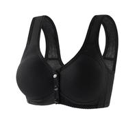 RLEHJN Brassiere Femme sans Armature Soutiens-Gorge Fermeture Devant Femme Push Up Sport Brassière Confortable Respirant Soutien Gorge Femme Brassière Femme Coton Soutien Gorge sans Armature Coton