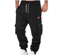 RLEHJN Jogging Homme Survetement Pantalons De Sport Coton Pantalon Detente Homme Taille Elastique Pantalon De Jogging Décontracté Pantalon De Travail Jogging Homme Grande Longueur Pantalon De Sport