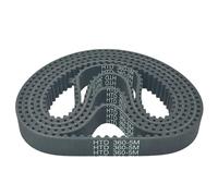 RLFNPHMHX Courroie de distribution HTD 5 m Longueur 350 365 370 375 380 385 390 395 400 405 mm Largeur 10/12/15/20/25/30 Courroies synchrones à boucle fermée(5M-405mm(81 Teeth),25mm)