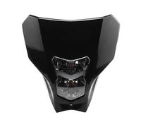 RLFNPHMHX Plaque de phare Moto Enduro for H//o/n/d/a C/R/F 450 2019 2020 H/a/l/o/g/e//n lampe hors route(Halogen light Black)