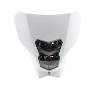 RLFNPHMHX Plaque de phare Moto Enduro for H//o/n/d/a C/R/F 450 2019 2020 H/a/l/o/g/e//n lampe hors route(Halogen light White)