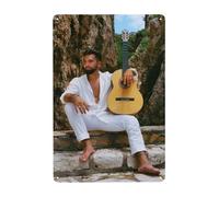 RLHRJEFZ Kendji France Girac - panneau métallique Vintage en étain, Plaque murale, décor artistique, affiche en métal