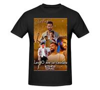RLHRJEFZ Kendji France Girac T-Shirt en Coton pour Homme à Manches Courtes et col Rond Coupe Classique Respirant T-Shirts Basiques Hauts d'été décontractés XX-Large