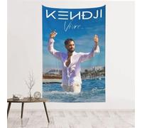 RLHRJEFZ Kendji France Girac Tapisserie murale à suspendre, affiches, bannière, décoration pour chambre à coucher, salon, dortoir universitaire, art 60 x 40 pouces
