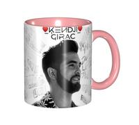 RLHRJEFZ Tasse à café en céramique sensible à la chaleur Kendji France Girac Tasses à café au lait Design sensible à la chaleur pour cadeaux Idée personnalisée pour le bureau