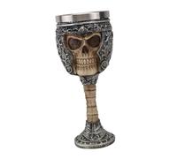 RLKHXBS 1pc Chic Halloween Gobelet Unique Horror Elements Wine Cup Decorative for Spooky Fêtes Base Stable pour Les Boissons pour la décoration intérieure Les célébrations d'halloween
