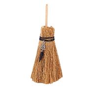 RLKHXBS 1pc Fashion Witch Broom Halloween Decorations Props for Trick-Or-Treats Effrayant Halloween Wall Decor