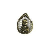 RLKHXBS Antique Play, Old Brass Maitreya Buddha Pendant, Safe Hand Rope Bracelet, Necklace, Car Hanging Copper Accessories