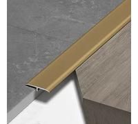 RLKHXBS Bande de Transition de Porte argenté Gris Noir, Couvre-Sang de Couvre-Couture Auto-adhésive Plate de Moulage Plan planté/Garniture pour seuil de Porte Grand écart, 33 mm de Porte métallique