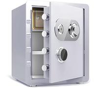 RLKHXBS Box,Home Security with Key Safe Lock Book Steel Storage Box, Cash, Documents, Heirloom Fireproof and Anti-Theft,45x38x33cm