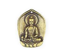 RLKHXBS Brass Guanyin Bodhisattva Retro Bronze Buddha Statue Pendant, Bag Decoration, Keychain, Copper Piece