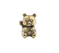 RLKHXBS Brass Internet Famous Panda Flower, Table Pet Ornament, Antique Copper handicrafts