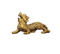 RLKHXBS Buddha Statue Pure Copper Features Jewelry Lucky Living Room Home Decoration Office Opening Craft Ornaments Buddhist Statues (Color : B)