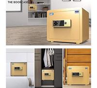 RLKHXBS Cabinet de sécurité numérique Acteur SMAL W/Dead Bold Lock Home Office Utilisation pour Le dépôt d'argent (Mot de Passe de l'écran Tactile + déverrouillage du téléphone Mobile)