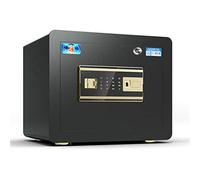 RLKHXBS Cabinet s Deluxe Electronic Digital Anti-Theft Auto Opening Steel Fashion Security Home for Home Office Business (Color : Gold Size : 403740cm) (Black 40 * 37 * 40cm)