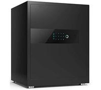 RLKHXBS Cabinet s Small s for Home Personal Cabinet s and Lock with Keypad Fingerprint (Color : Black)