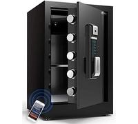 RLKHXBS Cabinet s Small s for Home Personal Cabinet s with Code and Lock with Keypad Combination Lock Can Secret Stash Money Money Adults Jewellery Organiser (Black)