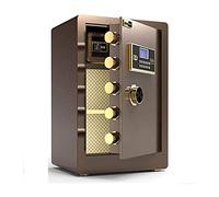 RLKHXBS Cabinet Safes Bureau Produits de Bureau avec Mot de Passe intégré Ménage de Compartiment Secret 60 cm dans Le Mur Set Small Anti Volant pour la Maison Le Bureau (Couleur Noire 60 33 38 cm)