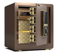 RLKHXBS Cabinet Safes File Password Wall Mounted Fireproof Safe with Key Key Safe (Color Jazz Black) (Tyrant Gold) (Coffee Gold)