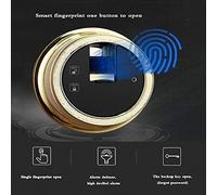 RLKHXBS Coffres-Coffre-Coffre entièrement entièrement sécurisé Small Door Safe SAFET-THET-The Anti-Pry-Pry-PRYSING Fireproof Bidroar Invisible Wall Mounts Moustned Wall All Steel Three Locks Office