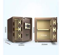 RLKHXBS Coffres-coffres à Domicile Petite Assurance Electronic Motword Assurance Anti-vol Cabinet de Chevet Assurance to-cadr Les coffres d'assurance Senior en Acier, coffres-forts muraux (Marron