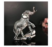 RLKHXBS Crafts de Table Figurines Collectibles Prop Elephant Statues Resin Ornements Decoration Cadeau