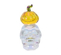 RLKHXBS Crystal Skull Pumpkin Figurine Décoration d'halloween Artisanale Complexe pour Le Bureau la bibliothèque Ornement de Cristal de Transparence élevée pour Une décoration intérieure Unique