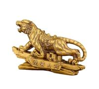 RLKHXBS Decor Creative Mascot Office Tiger Climbing The Mountain Living Room Porch Ornaments Brass Decorative Objects