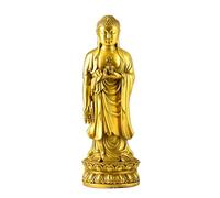 RLKHXBS Décor de Statue de Bouddha Zen de méditation Salle de méditation Budha extérieur pour la Maison Les Ornements de Bureau de Bureau Statues bouddhistes