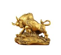 RLKHXBS Decor Home Handmade Ornaments Living Room Lucky Copper Chinese Decorations Office Crafts Brass Decorative Objects
