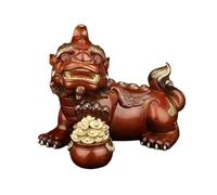 RLKHXBS Decoration Copper Luxury Decorative Vintage Chinese Modeling Wealth Attraction Ornaments Home Living Room Decorations Feng Shui Decor (Color Right, Size : Small