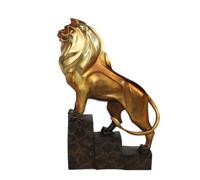 RLKHXBS Décoration créative Maison Desktop Copper Living Room Porch Lion Office Office Artists Brass Objet