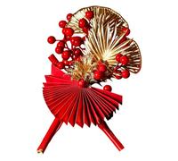 RLKHXBS Décoration de Bureau du Nouvel an Chinois, décoration de la fête du Printemps, piè maîtresse, Ornement de Table créatif à Collectionner pour Bureau, Chambre à Coucher, Style A, 25 cm x 18 cm