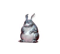RLKHXBS Décoration de Porche Tout Lapin entrée Ornement en cuivre Art Artisanat Bronze Sculpture étude Office TV décorations d'armoires télévisées Ornements pour la Maison (a)