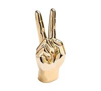 RLKHXBS Décoration de Table légère de Luxe Victoire Gesture Accessoires de Bureau en céramique Salon Bourse de Bureau