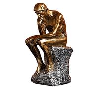 RLKHXBS Décoration de Table Ornement Office Artisanat des Gens Stables Statue de la Salle de la Salle pour la Statue de Chambre à Coucher en résine de Bureau