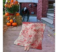 RLKHXBS Décorations d'halloween Prophes de Victime de Corps Morte - Faux cadavres effrayants dans Les Sacs Halloweens Outdoor Propred hanté de fête, décoration des Accessoires d'halloween de