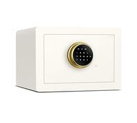RLKHXBS Digital Deluxe Touch Screen Small Fireproof Cubic Fingerprint Password, with Key, Steel Security Safe Safety Boxes Home, Cabinets for Office,Lock Box
