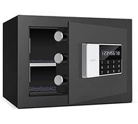 RLKHXBS Digital Safe, Security Safe with Programmable Electronic Keypad, Protect Money, Jewelry, Passports for Home, Business, Travel,White