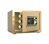 RLKHXBS Electronic Cash Electronic Cash Home Lock Digital Steel Security s Home Bio-Fingerprint 32 Pieces Capacity Anti-Theft System