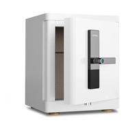 RLKHXBS électronique sécurité Domestique en Acier, Petit Coffre-Fort Personnel Ignifuge, Reconnaissance d'empreintes digitales, écran numérique LCD, avec Fonction Mot de Passe cachée pour