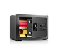 RLKHXBS Fingerprint Practical Strong Steel TY Money Cash for Home Office Cash Use Storage Jewelry Documents Valuables