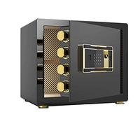RLKHXBS, Fireproof étanche dépôt d'empreinte Digitale en espèces Digital Electronic Large Cabinet S pour Les papiers d'identification, Les Documents A4, Les Ordinateurs Portables, J