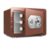 RLKHXBS, Fireproof Imperproof Deposit S High Security Electronic Home Inclus. Mécanique Lock Ménage Petit Manuel à l'ancienne Comprend 2 clés d'urgence (Couleur (frère