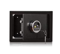 RLKHXBS, Fireproof Imperproof dépôt Armoire d'empreintes digitales biométriques en Acier Solide pour la Maison l'entreprise Comprend 2 clés d'urgence Home Me Office Cash U (Noir (Noir