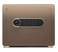 RLKHXBS, Fireproof Imperproof Home Security? Digital Keypad, avec Un système d'alarme Intelligent, pour Home Office Hotel Business Bijoux Utilisation de Ge, Brown, 25 cm pour (Brown (Brow