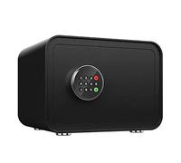 RLKHXBS, Fireproof Waterproof Deposit Digital Electronic s, Cash, Small Electronic Password Key Cabinet 2 Layers + Alarm System for Office Or Home Use, Wall Or Flo for
