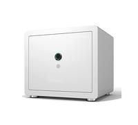 RLKHXBS, Fireproof Waterproof Home Small, WiFi Anti-Theft Large-Capacity s, Security Fingerprint Biometric, Smart Electric Door Opening for Home Office Cash Use (White (Whi